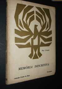 Ruy Cinatti Memória Descritiva;Portugália Editora,1ª Edição,1971,