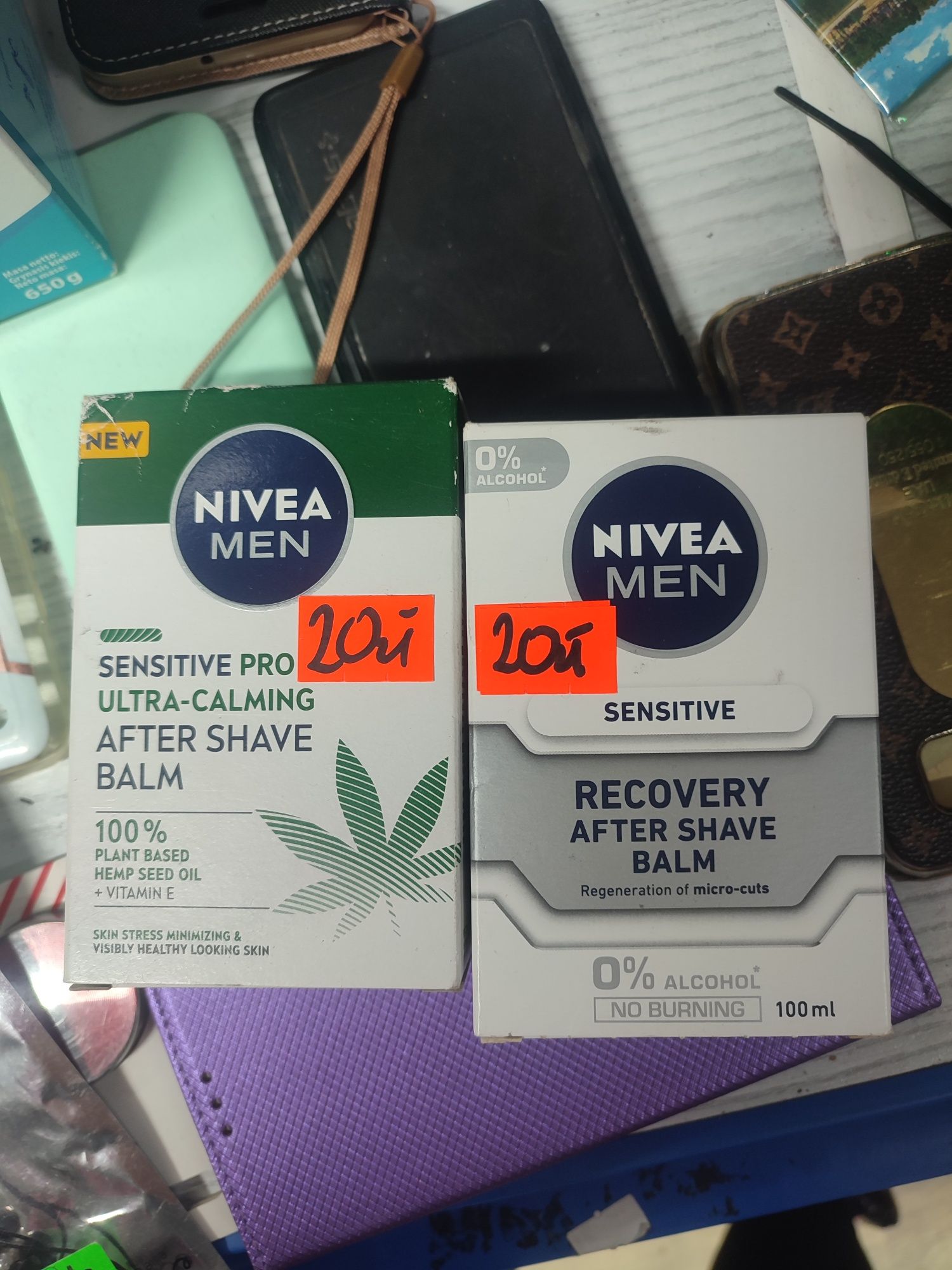 2 opakowania NIVEA Men Łagodzący balsam po goleniu