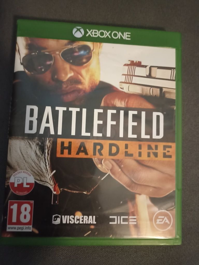 Gra Battlefield hardline na Xbox one.