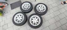 Felgi aluminiowe z oponami R14 176/65
