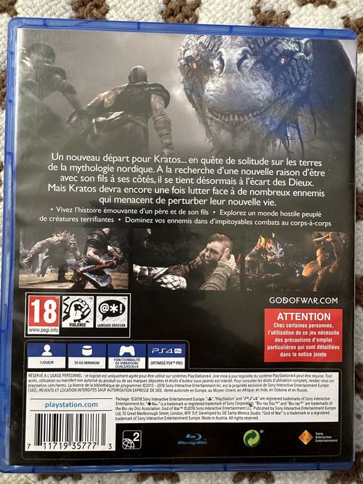 God of War PS4 para venda