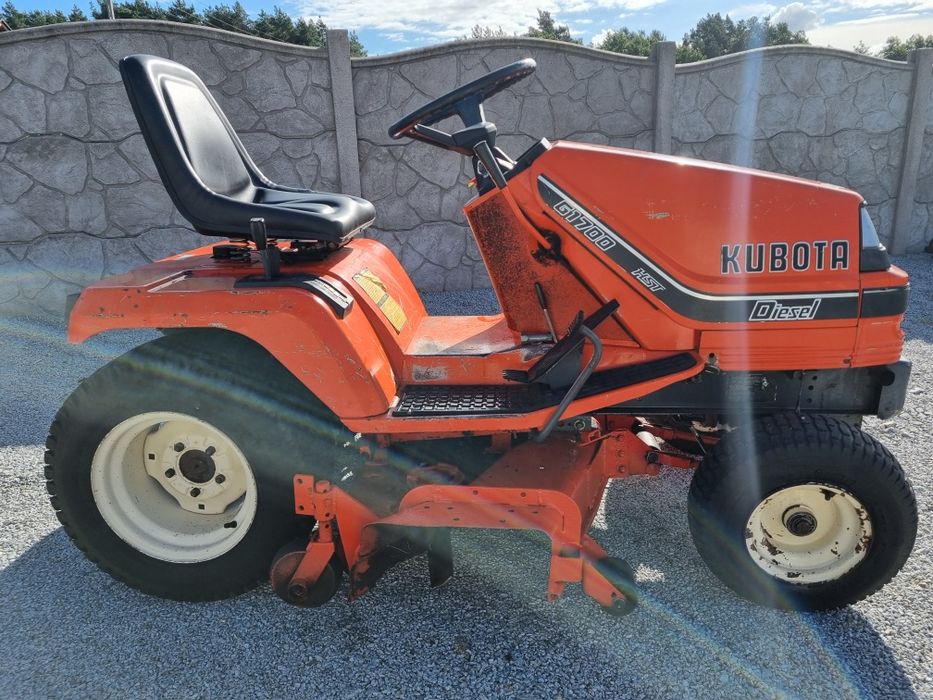 Traktorek Kosiarka Kubota G 1700 Diesel / Trzy cylindry / Hydro