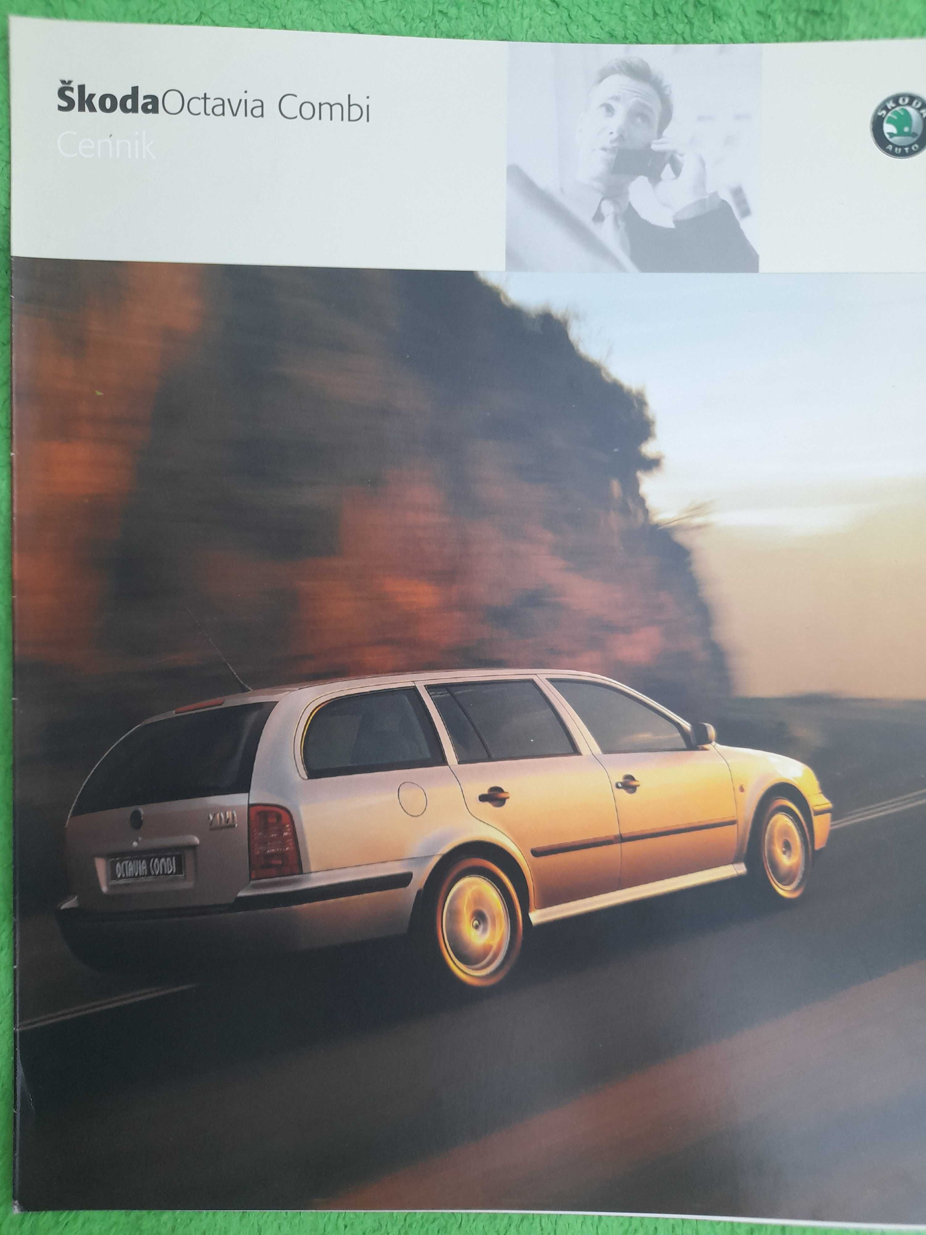 SKODA Octavia Combi 1.6 MPI, 2.0 MPI, 1.8 T, 1.9 TDI polski rok 2000