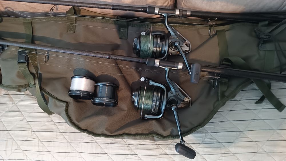 Wędki Shimano Tribal TX5 3,66m 3,25lb i Kołowrotki Shimano Utegra XTB