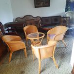 Ładny kpl ratanowy na balkon taras