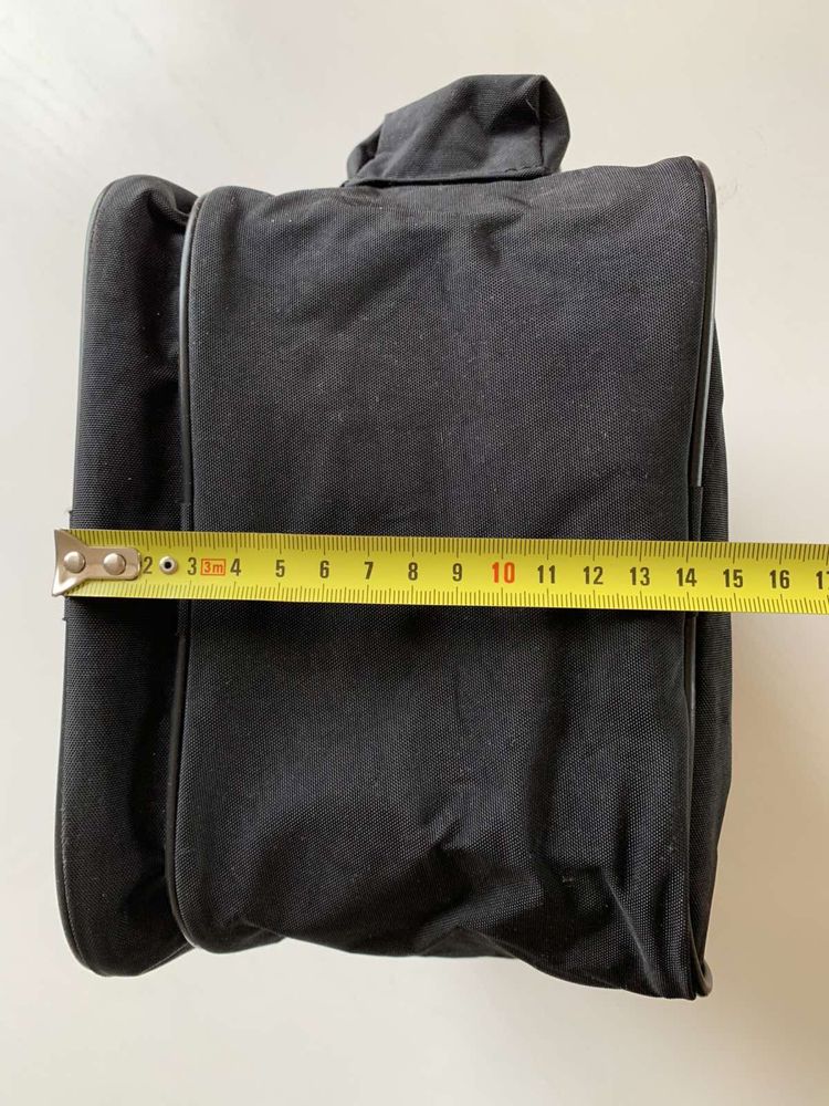 Мужская сумка Wallaby 2665 чёрная, можно для фото аппарата