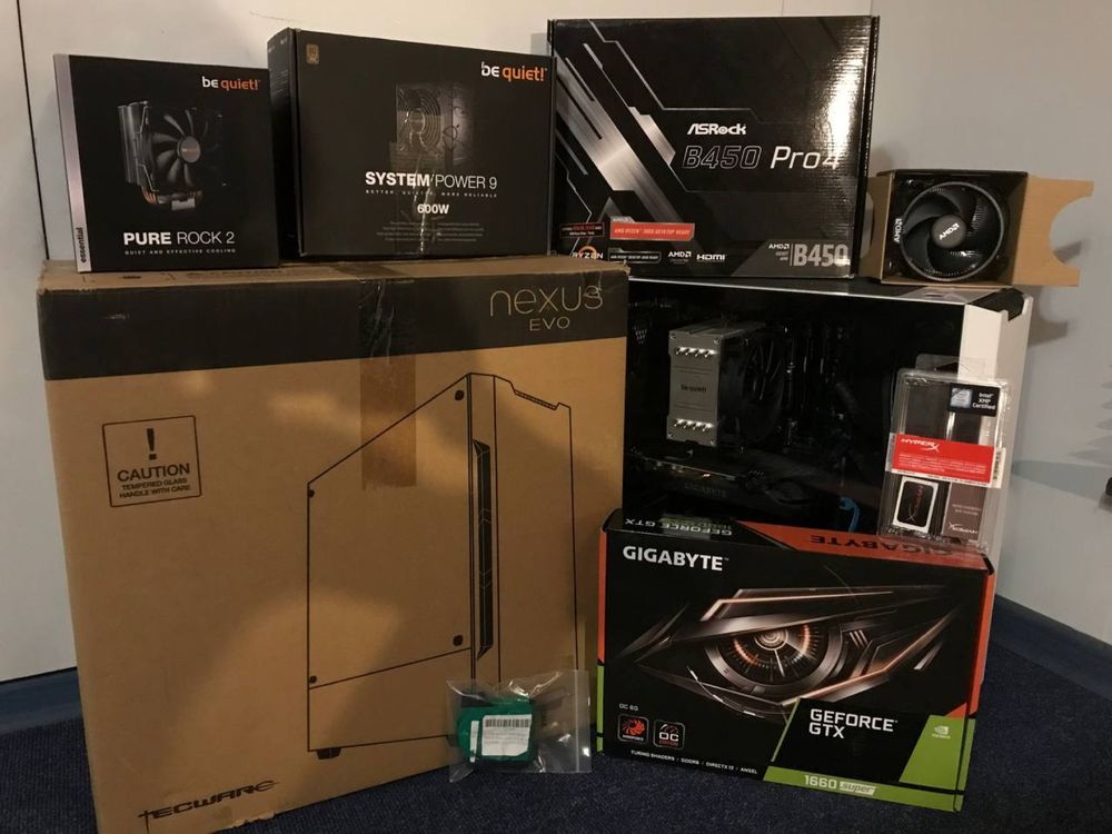 Ігровий ПК | Ryzen 5 3600X | 32 ГБ | GTX 1660 Super | RGB корпус