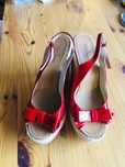 Kate spade czerwone espadryle