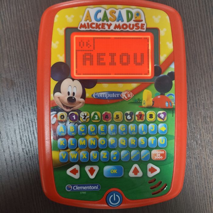 Tablet Infantil Didático Mickey Disney