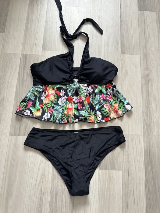 NOWE Sexowne Zmysłowe Tankini Strój kąpielowy  XL