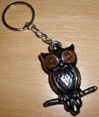 Подарочный брелок для ключей в форме совы