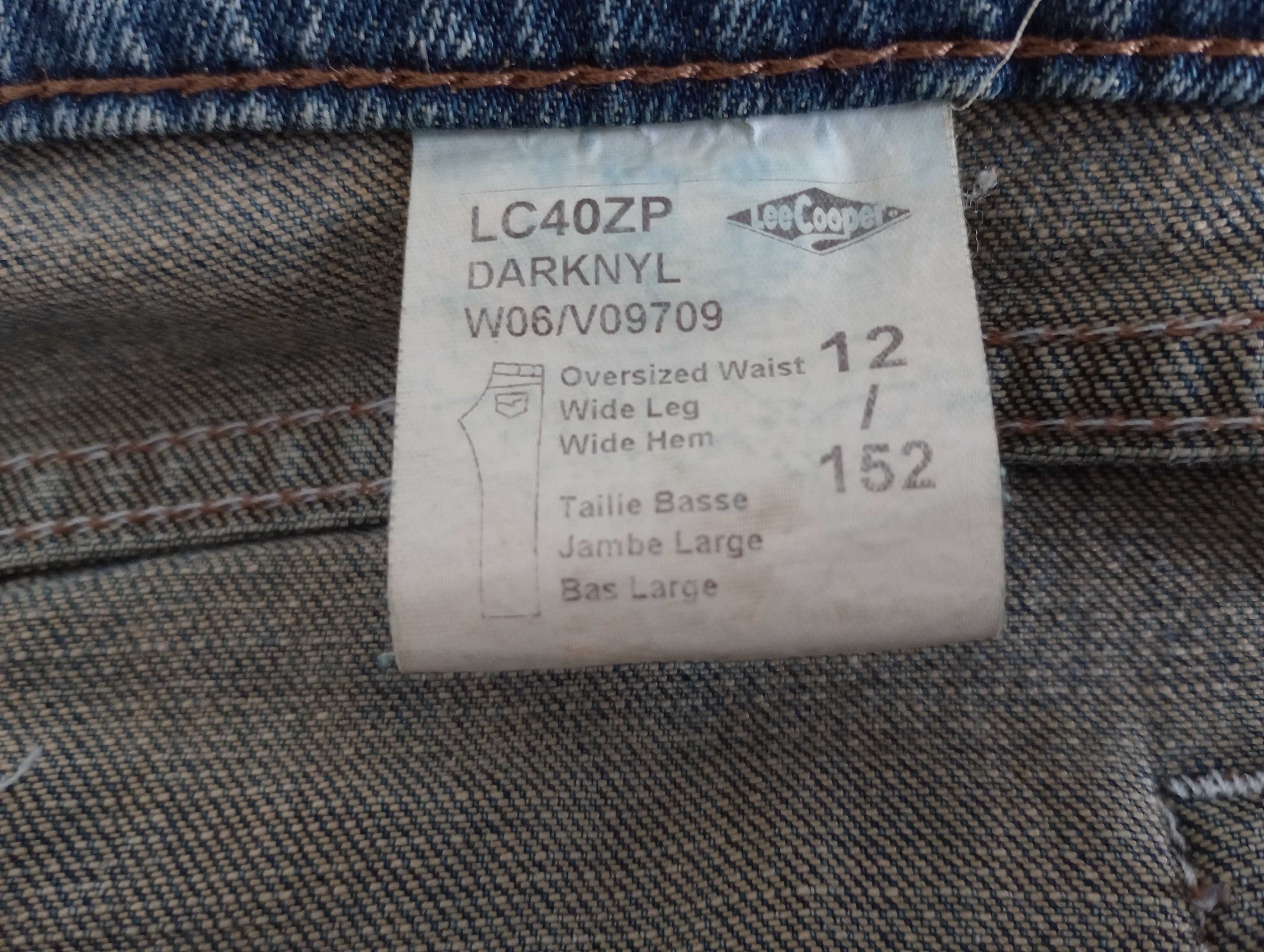 Lee Cooper jeansy chłopięce r.146-152/12 lat