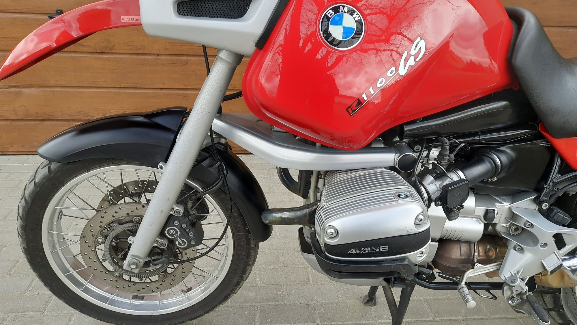 BMW GS 1100 z Niemiec zarejestrowana stan kolekcjonerski po serwisie