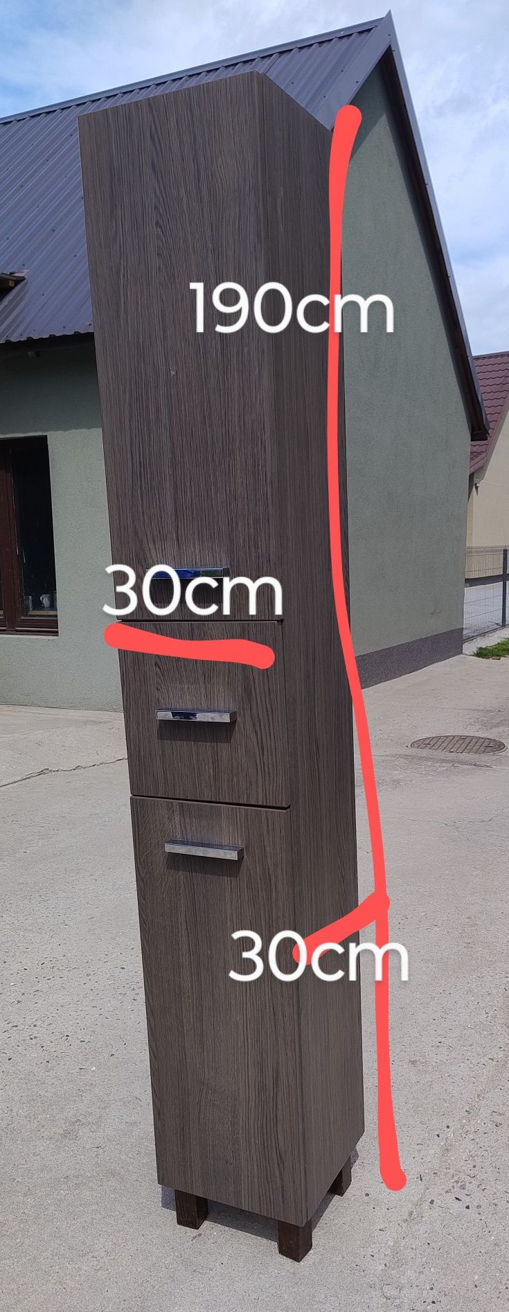 Komin łazienkowy , szafka