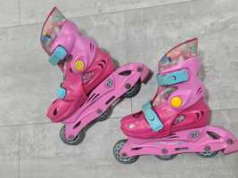 Łyżworolki Jungle Skate r. 30-33 różowe