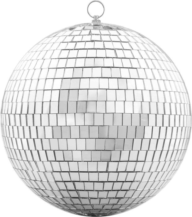 Lustrzana dyskotekowa kula 20 cm Wisząca kula imprezowa Disco Party