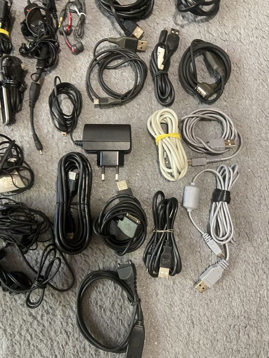 Наушники, USB шнуры