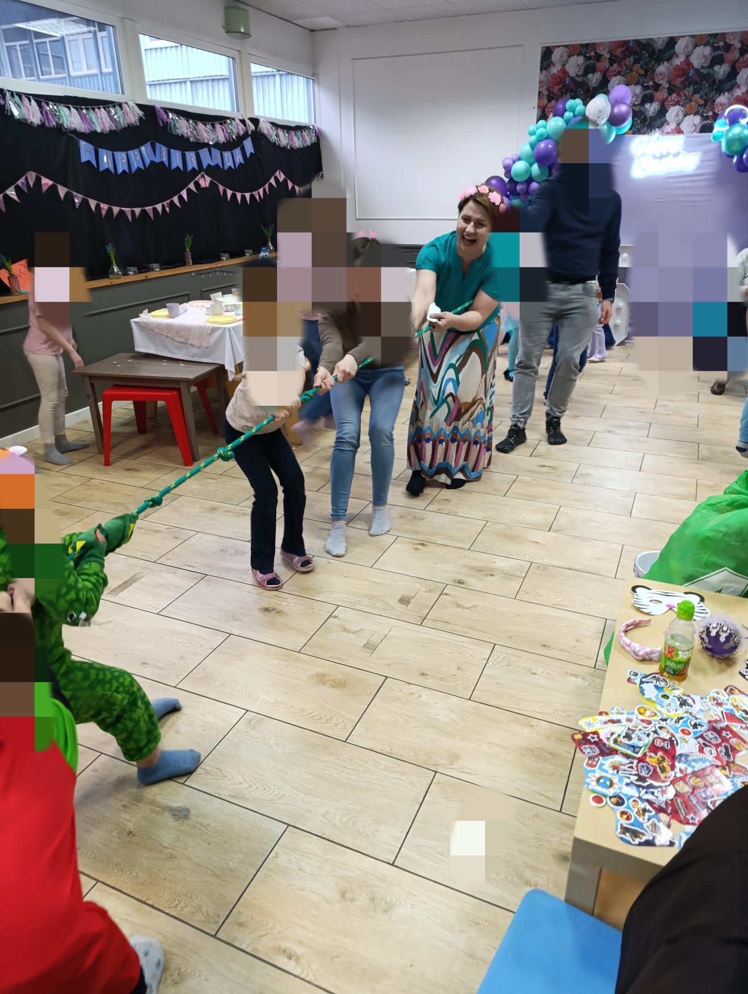 animacje urodziny dla dzieci lokal sala bawialnia ścianka balonowa