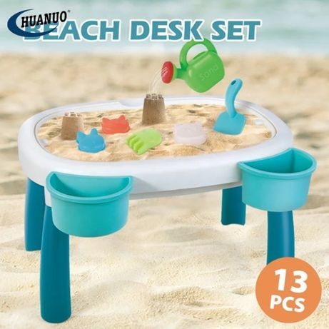 Стол песочница столик пісочниця Sand Table 13 аксесуарів для піску