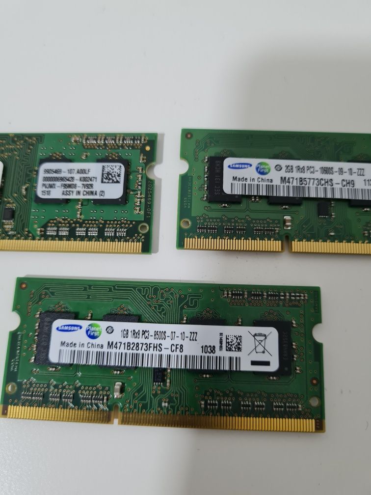 Memórias RAM Ddr3 e DDR2 Kingston e Samsung ver descrição