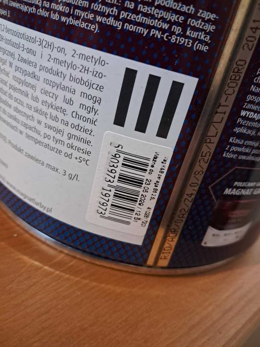 Farba MAGNAT Ceramic Kuchnia Łazienka 2,5L Perłowy Agat B6