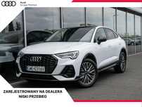 Audi Q3 Sportback 2.0TDI 193KM QUATTRO Panorama / Reflektory LED / ACC / Martwe pole