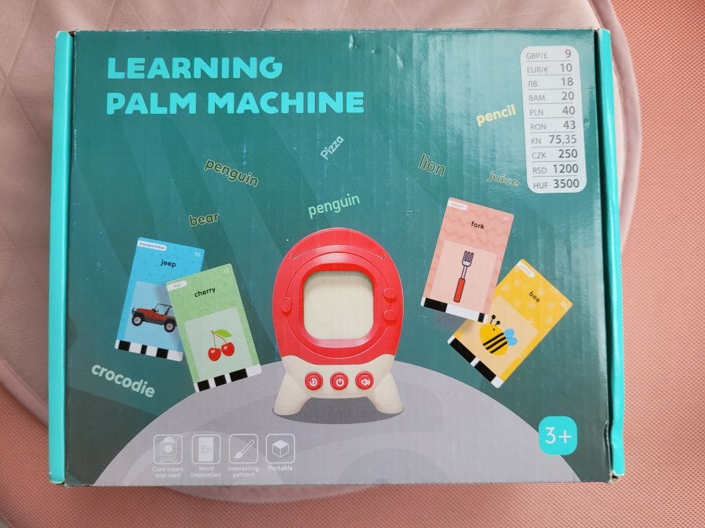 Zabawka interaktywna nauka angielskiego Learning Palm Machine
