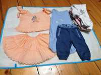 Ubranka dla dziewczynki 6-12 miesięcy