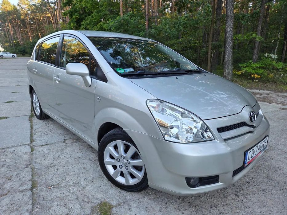 Toyota Corolla Verso TOYOTA COROLLA VERSO 1.8 benzyna + LPG 129km. Automat