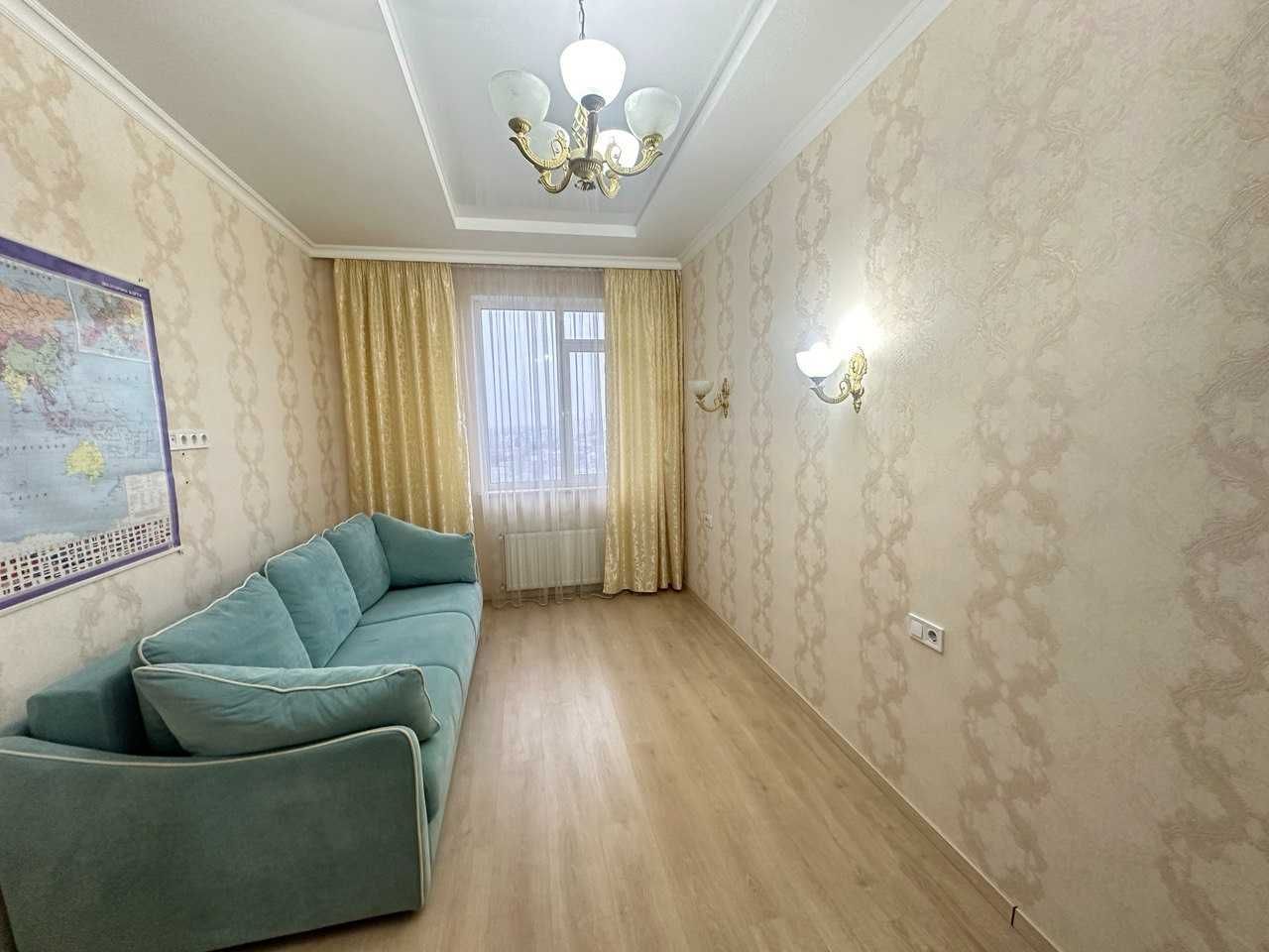 1-комнатная квартира с ремонтом ЖК 11 Жемчужина Черемушки Малиновского