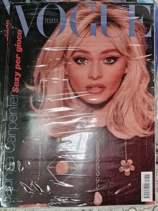 vogue italia sabrina carpenter 2025 october
