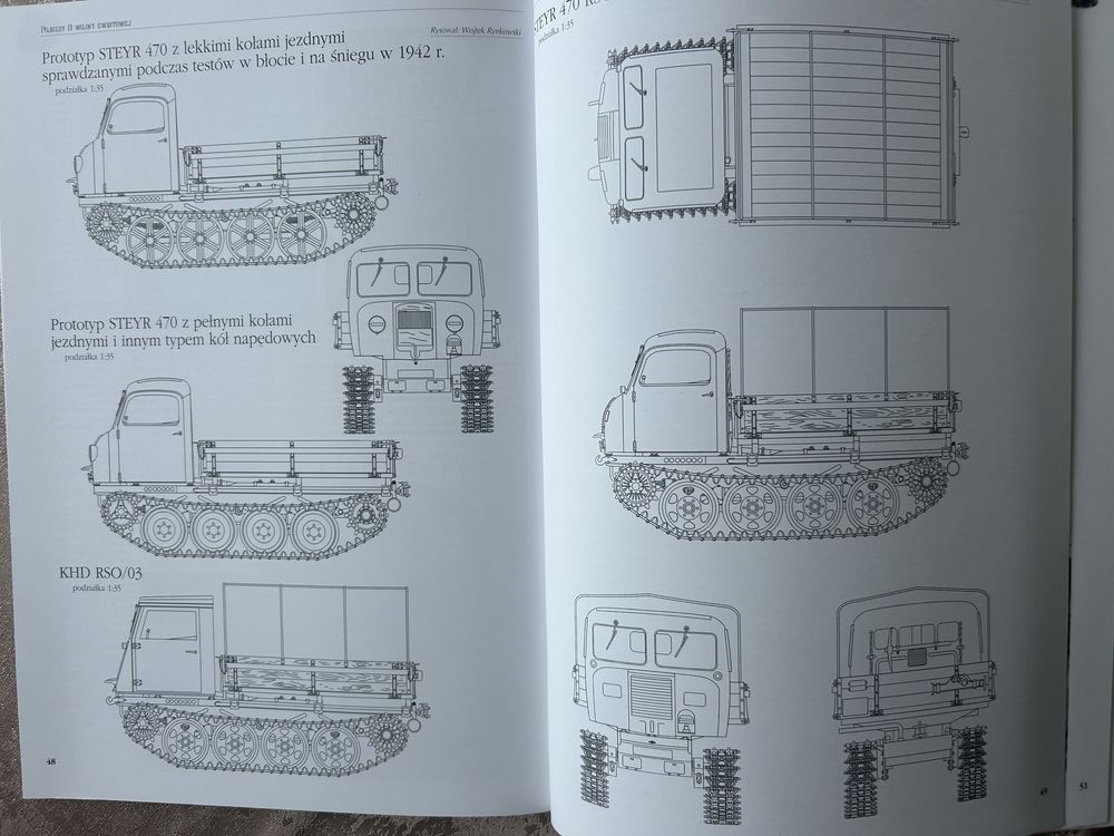 Pojazdy II wojnyświatowej Tom3monografia trzech pojazdówPzkfwIV,Steyer