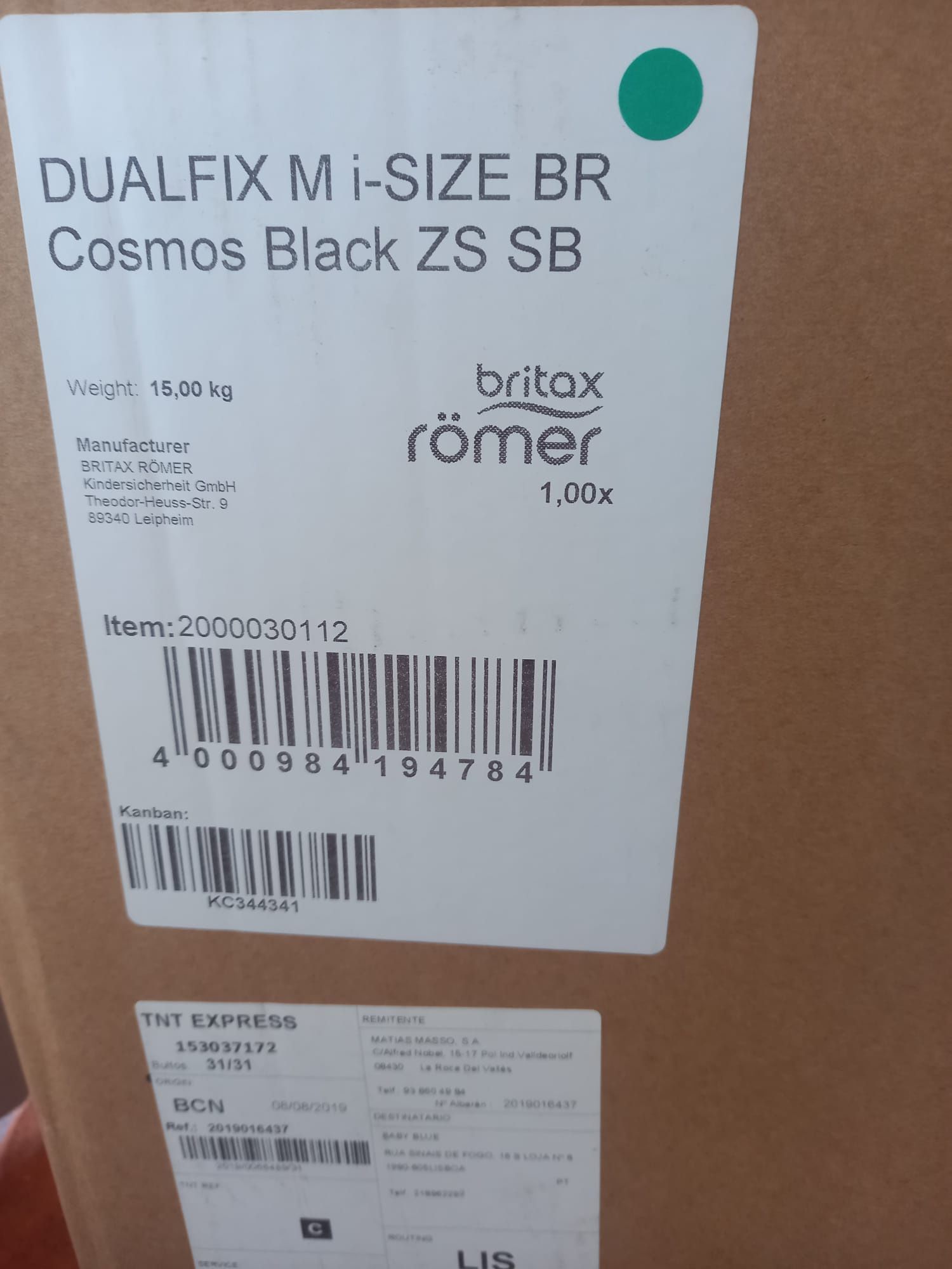 Cadeira Dualfix M I-Size