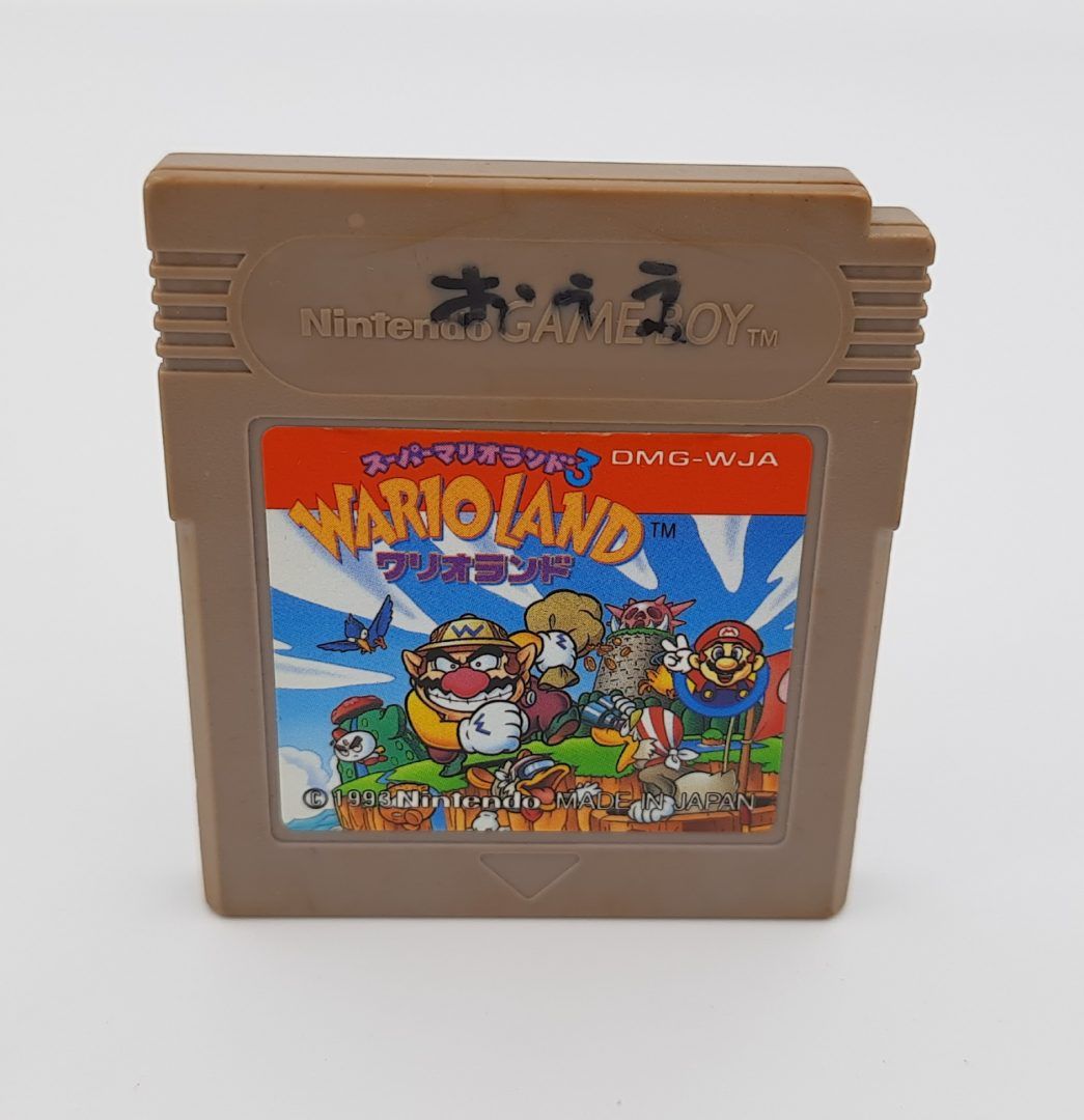 Stara gra kolekcjonerska na konsole Game boy wario land dmg - wja