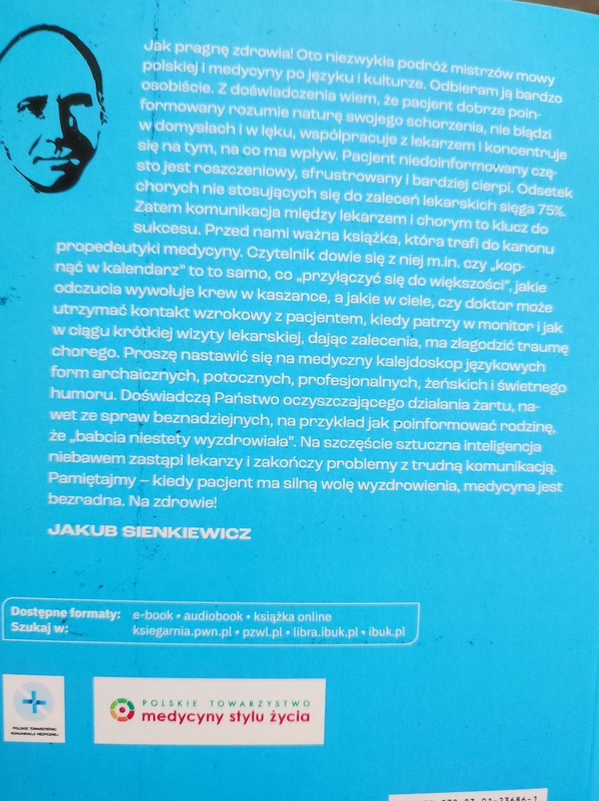 Zdrowy język dla lekarza dla pacjenta