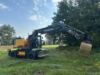 Volvo EWR150E  Koparka Volvo EWR150E z 2018r engcon, rotator 6100 mth
