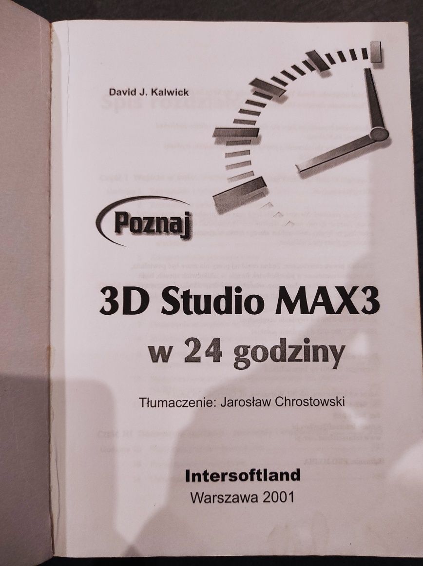 Podręcznik "3D Studio Max 3 w 24 godziny"
