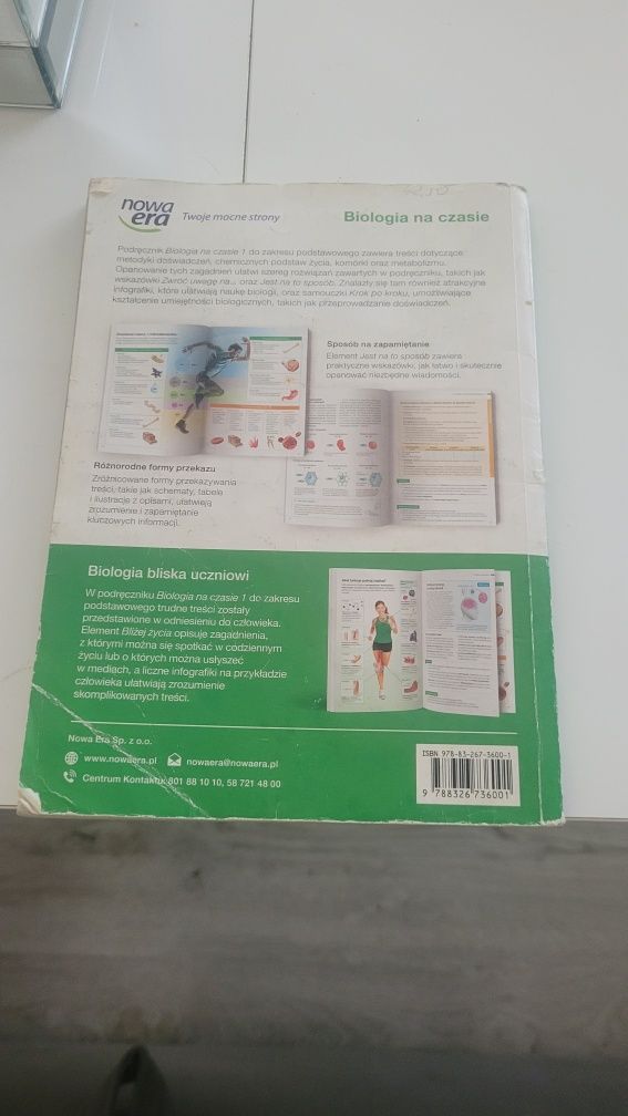 Podręcznik Biologia na czasie 1 zakres podstawowy