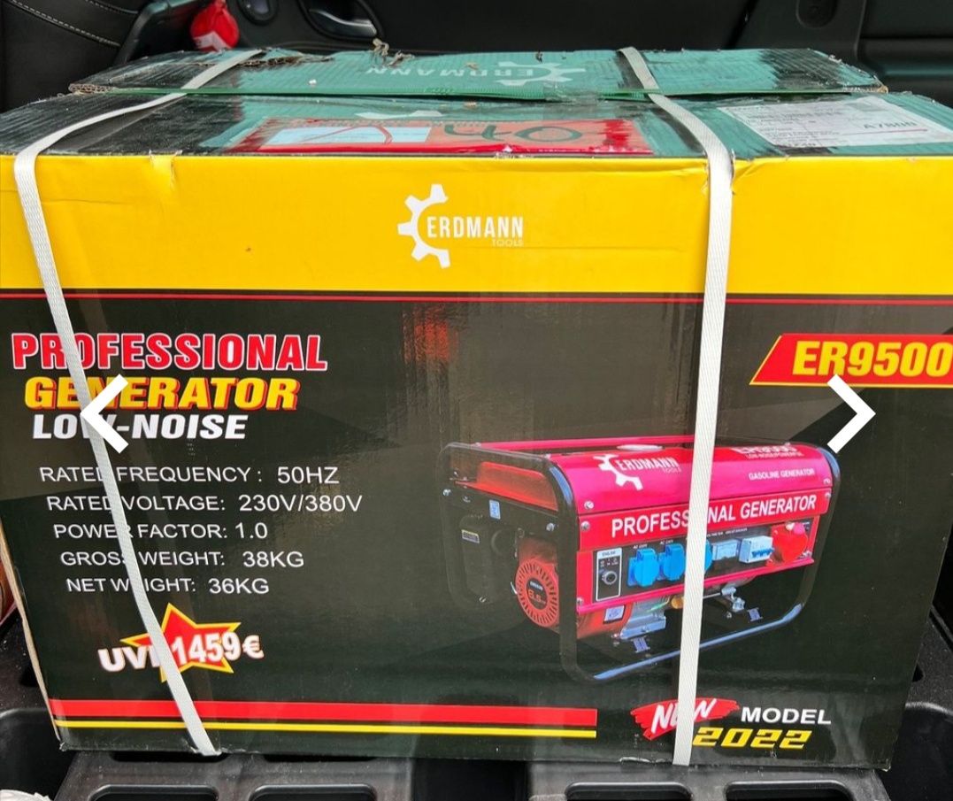 Generator prądotworczy Erdmann ER9500