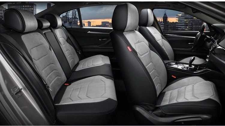 --5D Чохли на сидіння -НА ВСІ АВТО-Flanel-Преміум Якість-- ПЕРІД+ЗАД--