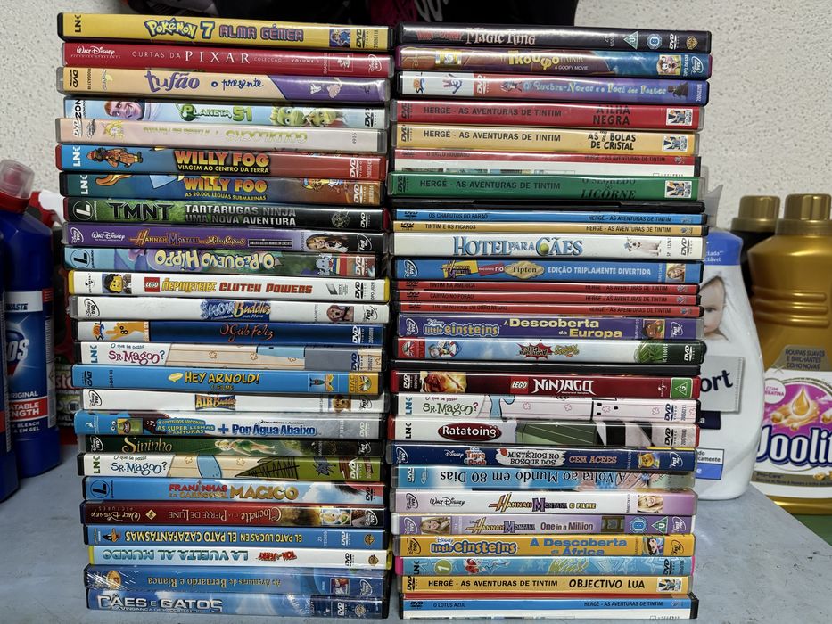 DVD desenhos animados
