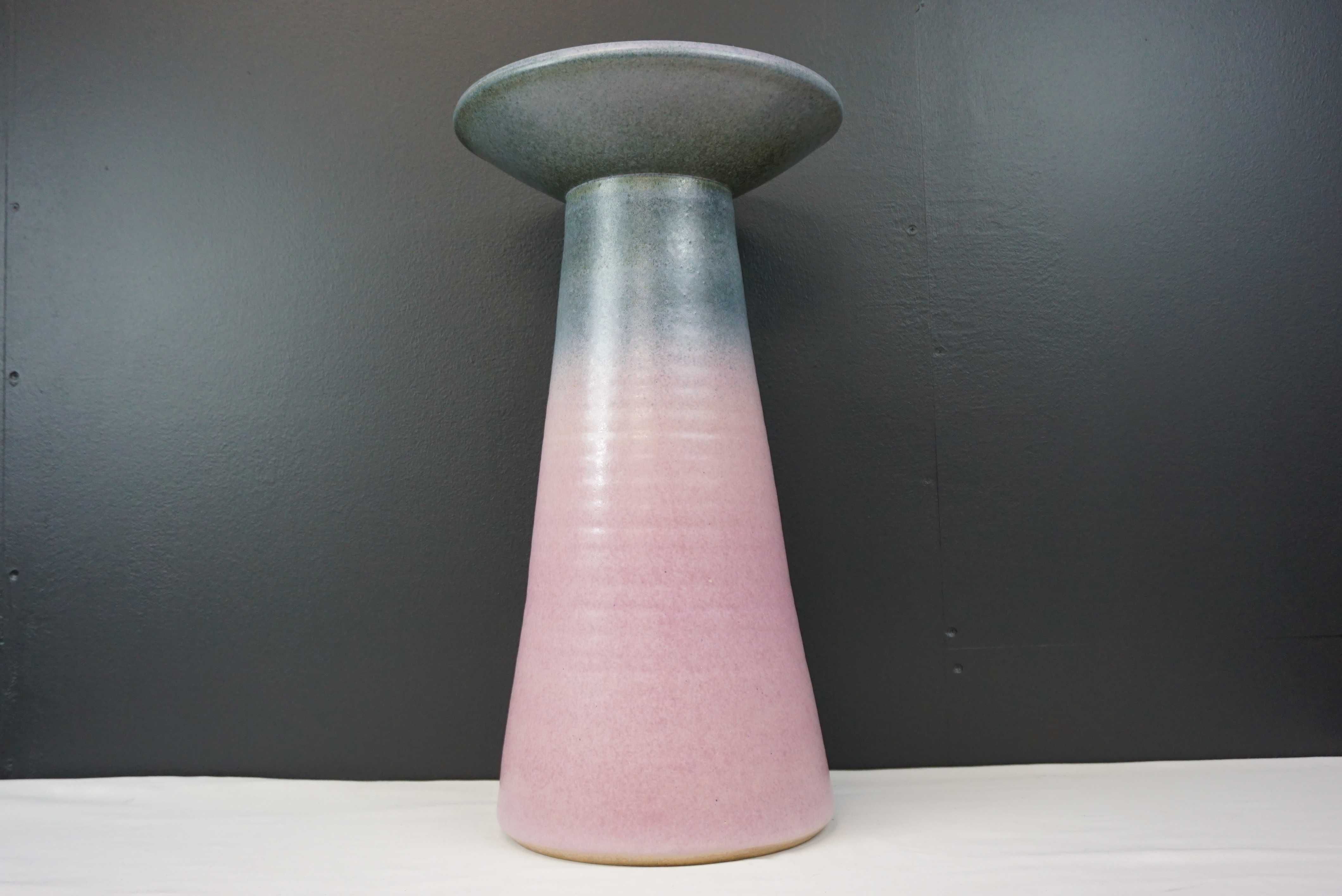 Ogromny ceramiczny wazon 51cm Fat Lava design