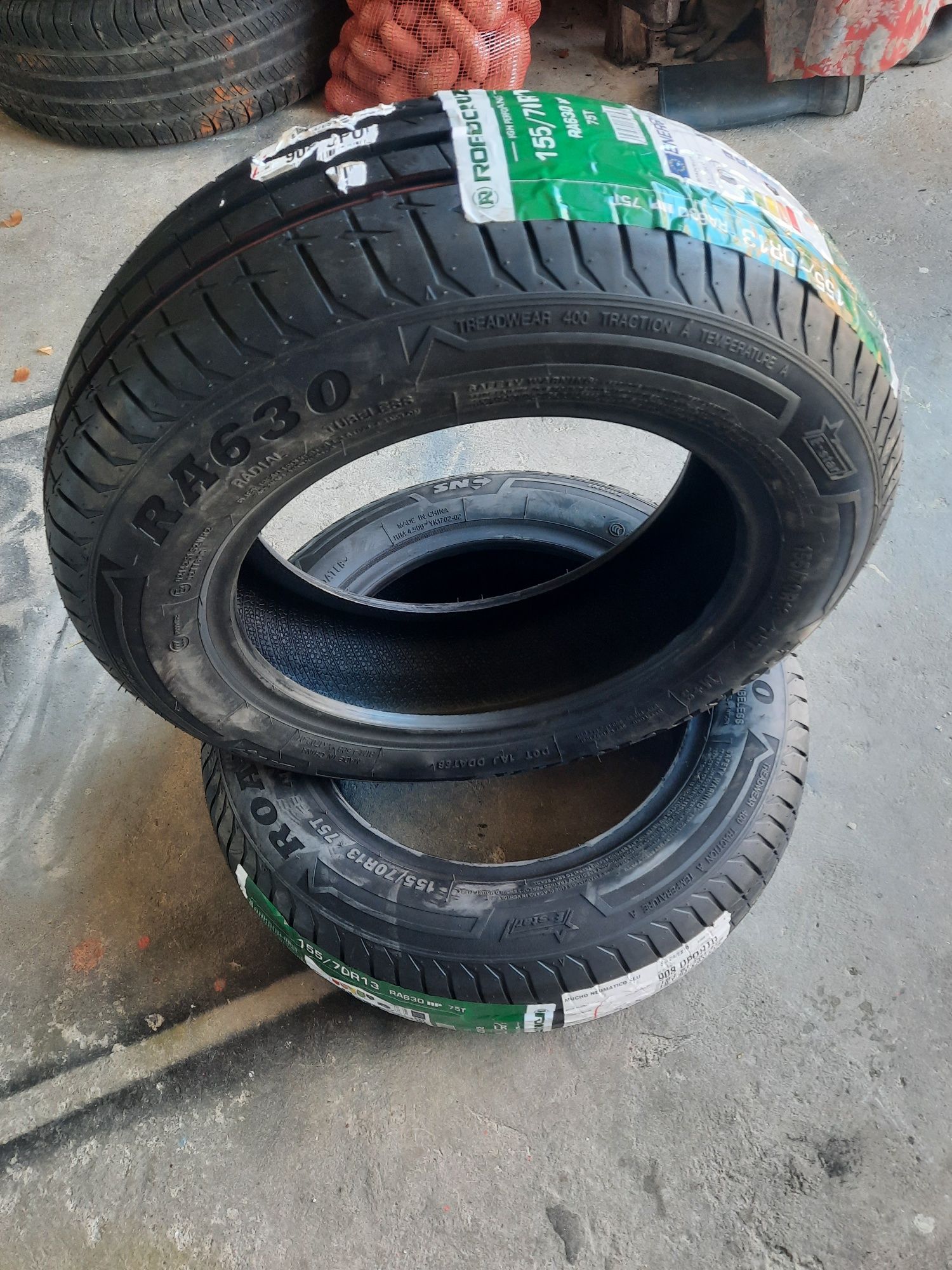 Peneus novos 155/70/13