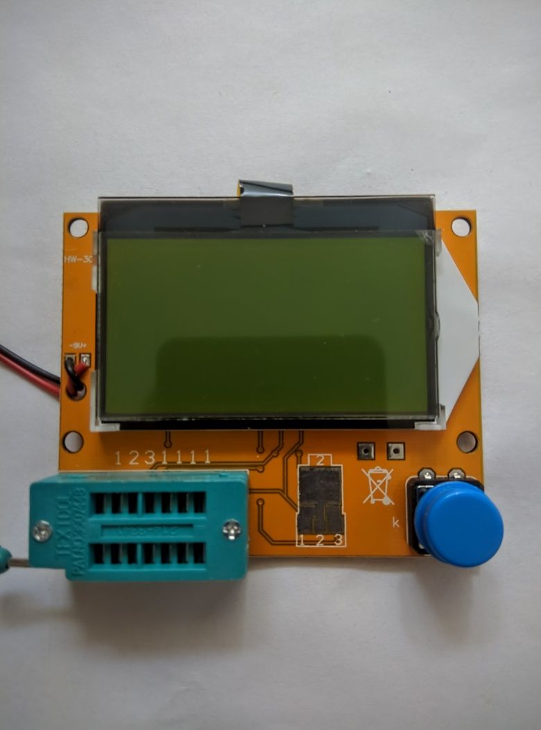 ESR тестер электронных компонентов LCR-T4 ATmega328 nostripgrid