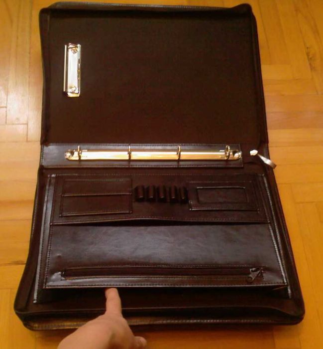 Teczka, aktówka czarna