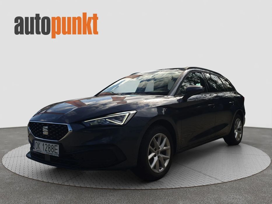 Seat Leon luty 2021 / salon PL / FV23% / GWARANCJA SEAT / VIRTUAL / NOWE OPONY