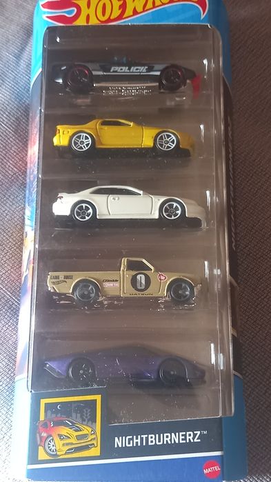 Pack'S de 5 miniaturas hot wheels