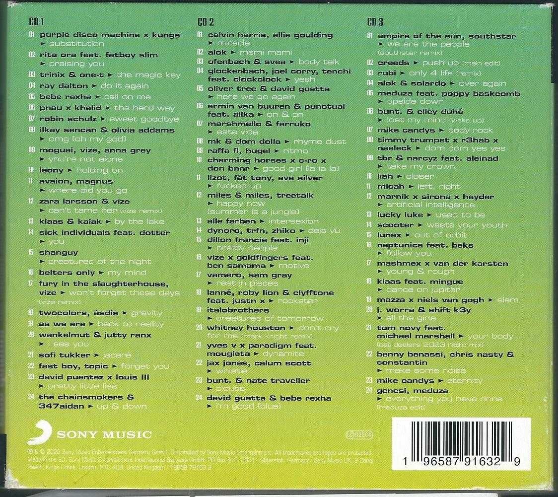 3 CD - Club Sounds Vol. 102 (2023) (Sony Music) (Digipak)