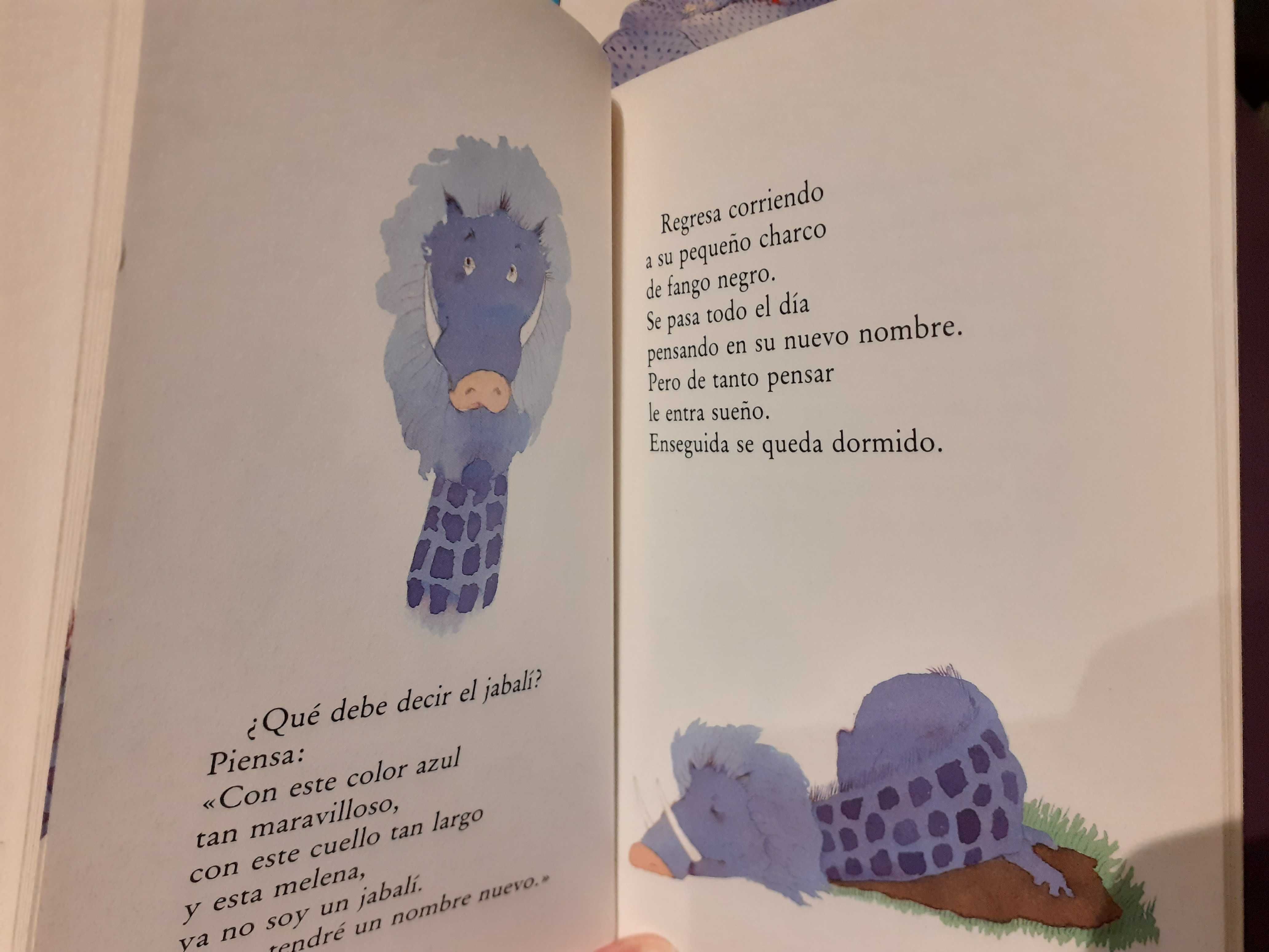 El jajile azul książka po hiszpańsku dla dzieci