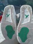 Jordan 4 branca e verde original